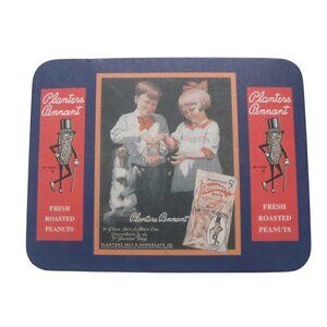 VINTAGE Planters Pennant Bristolware The Tin Box Company Sign Decor